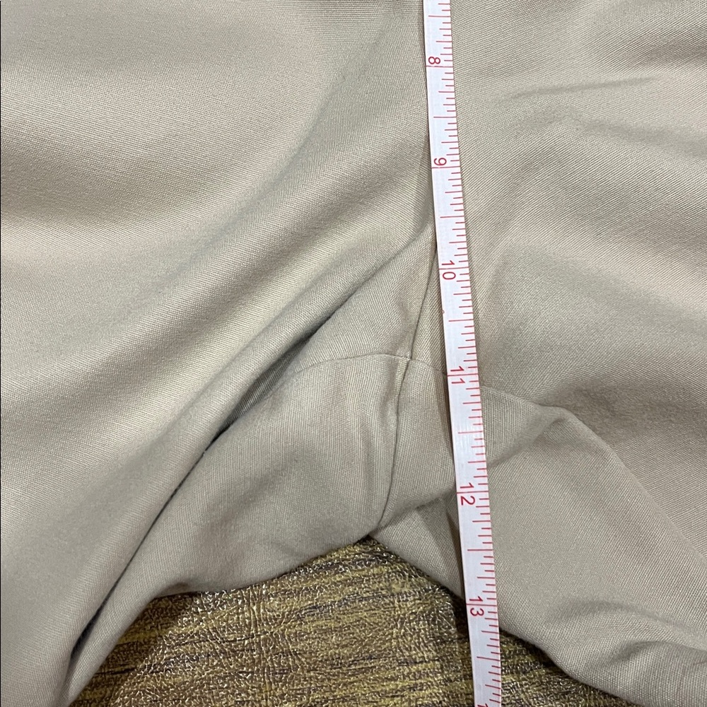 Anne Klein Cream Chinos - Picture 4 of 5